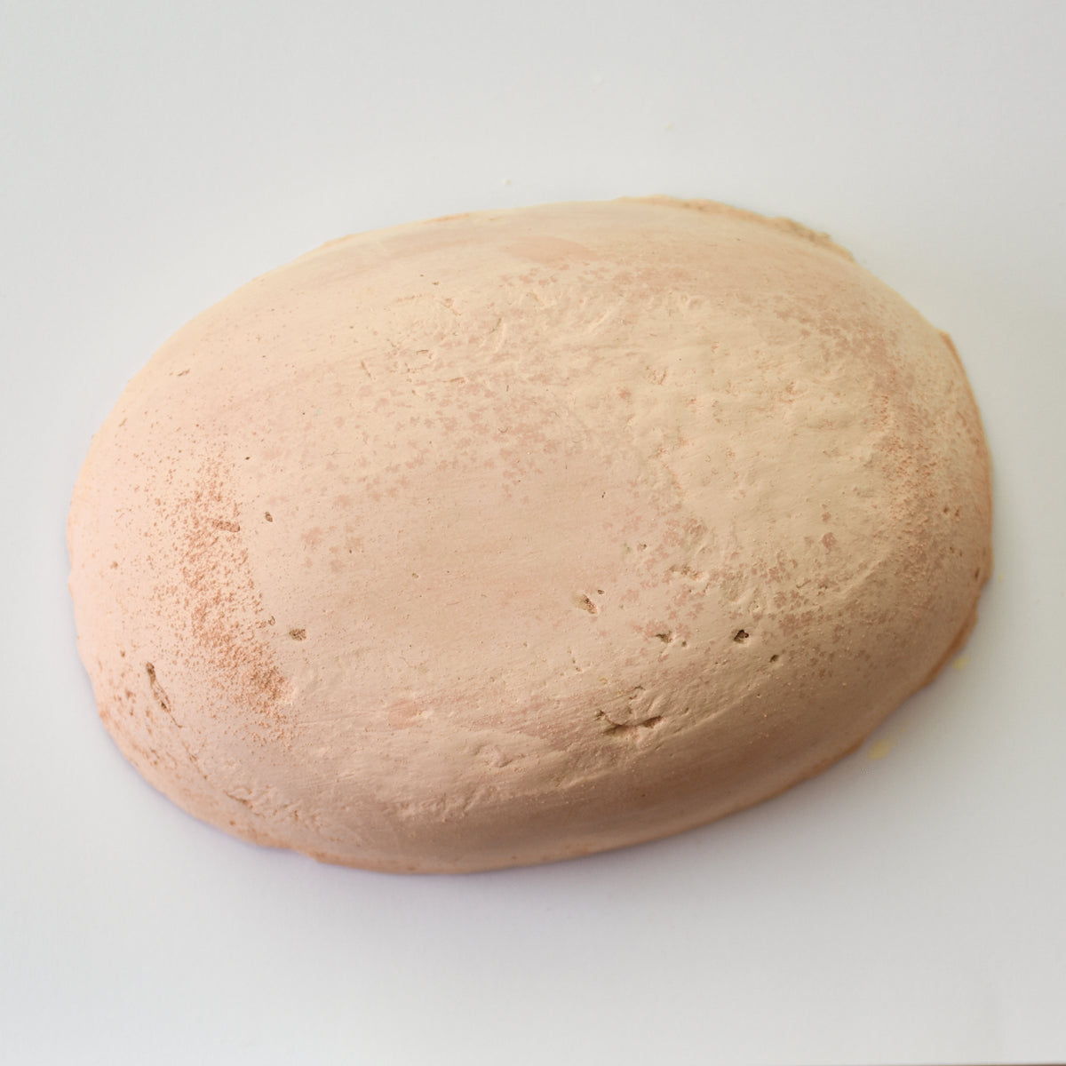 Galet pastel a l'écu - bru rouge