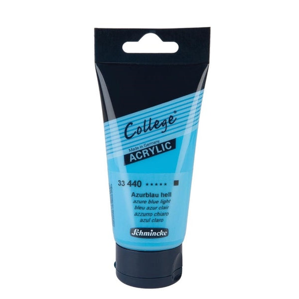 College acrylique 75ml bleu azur clair