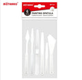 PLASTIC PAINT SET DE 6 COUTEAUX