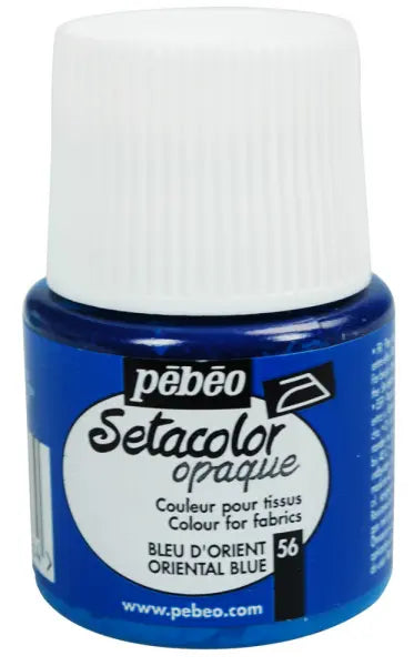 Pebeo Setacolor Opaque  – Oriental Blue