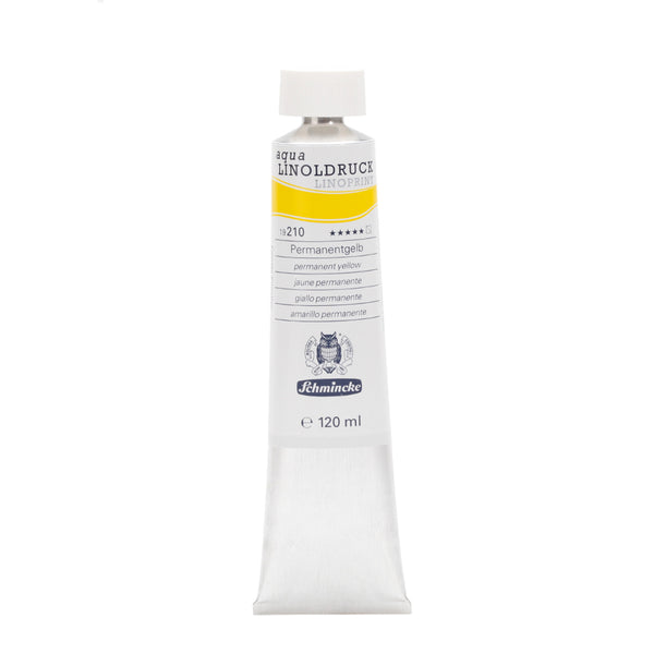 Aqua- Linoldruck de 120ml jaune permanente