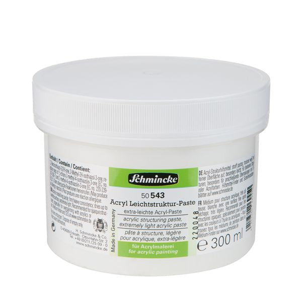 Pâtes à structure,légère pour acrylique de 300ml