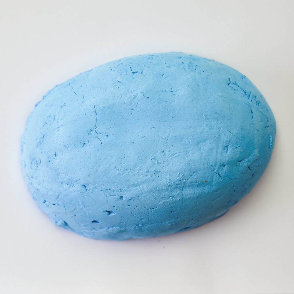 Galet pastel a l'écu - blue acier