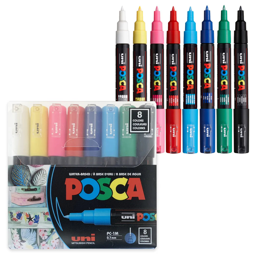 Paquet de Posca 1M 0,7mm