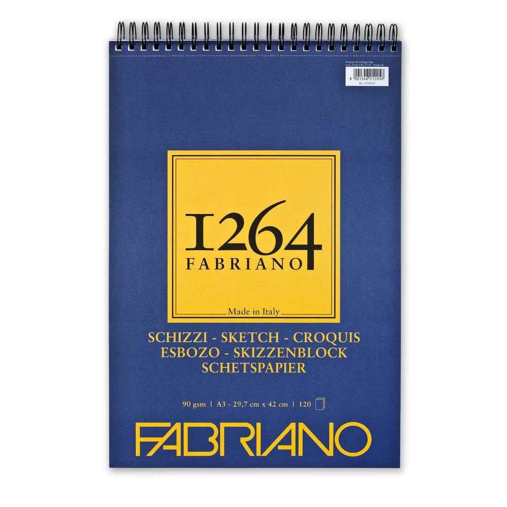 Fabriano 1264 Sketch A3 90 g/m² – 120 feuilles