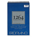 Bloc Fabriano 1264 Black Drawing A4 – 40 feuilles – Spirale – 200 g/m²