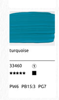 Collège acrylique 75ml turquoise