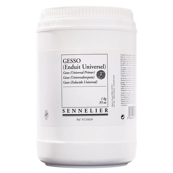 Gesso (Enduit Universel) - 1kg - SENNELIER