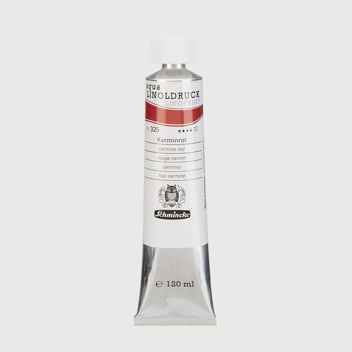 Aqua Linoldruck de 120ml Rouge Carmin