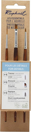Raphaël pinceau essentiel pour aquarelle set 3 pinceau