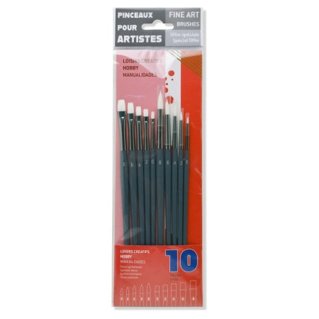 Pinceau set 10 loisir créatifs Hobby