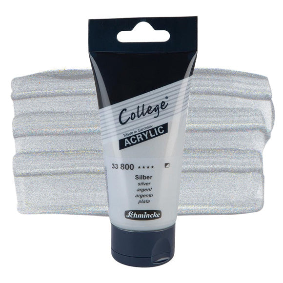 College acrylique 75ml argent