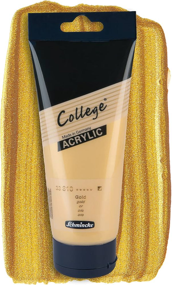 College acrylique 75ml or