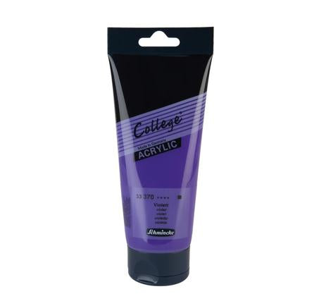 College acrylique 75ml violet