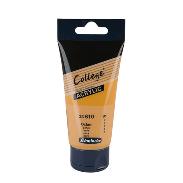 College acrylique 75ml ocre