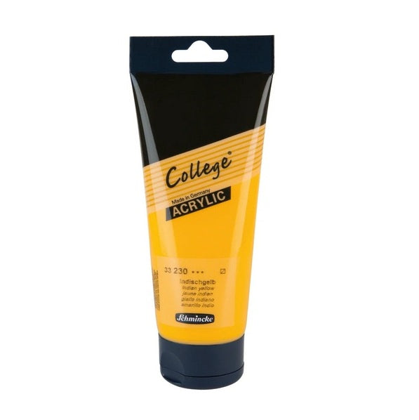 College acrylique 75ml jaune indien