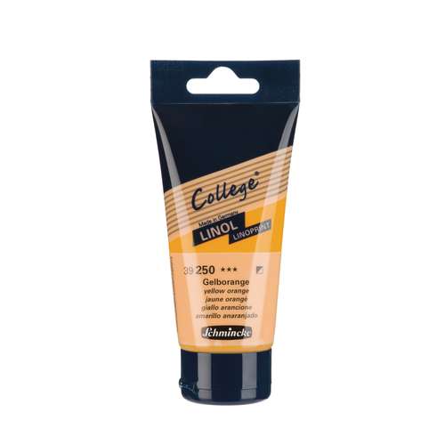 Collège linol 75ml jaune orangé