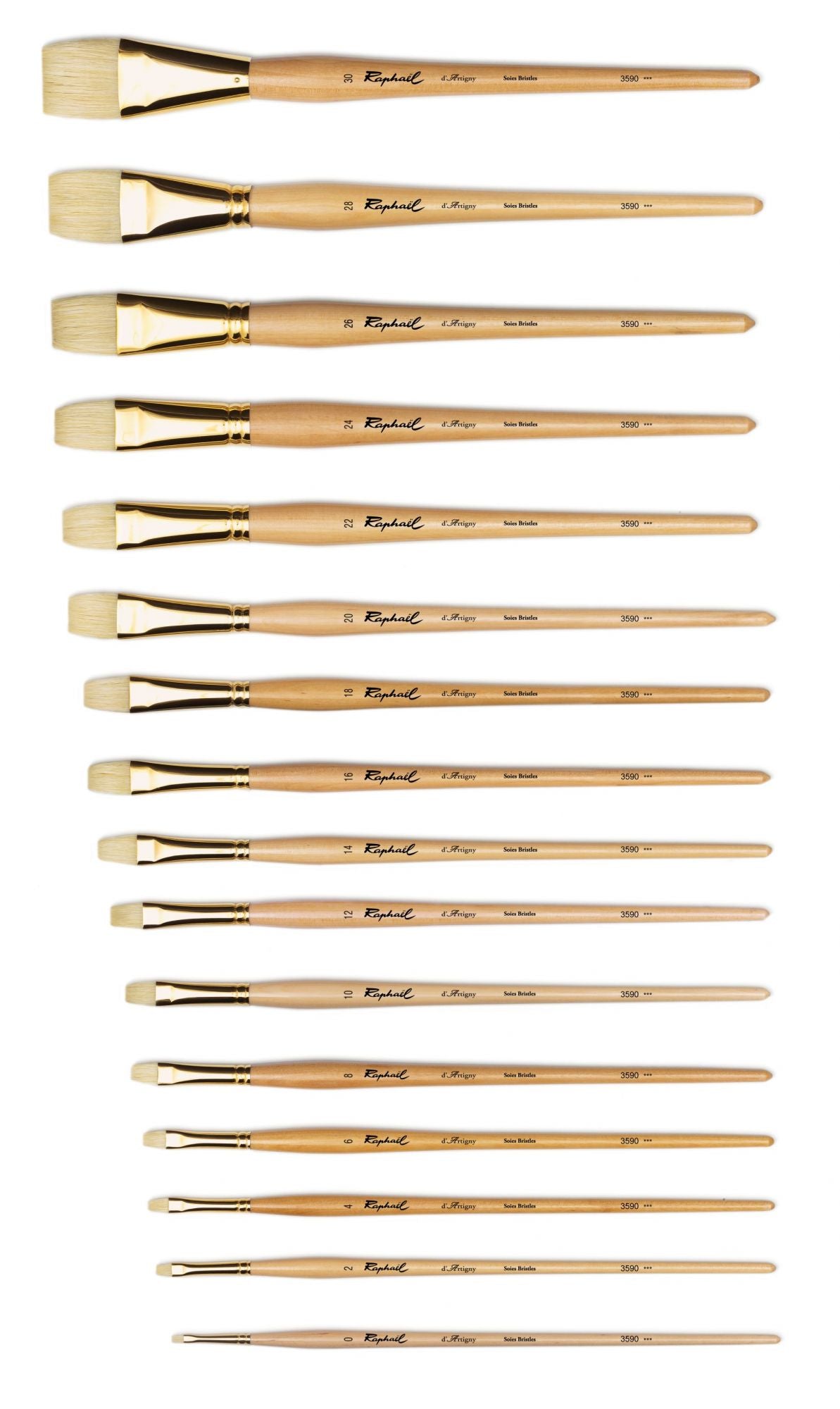 Pinceaux Raphaël D’Artigny extra oil brush