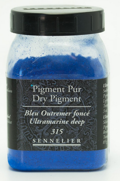 Pigment pur bleu outremer foncé 90g