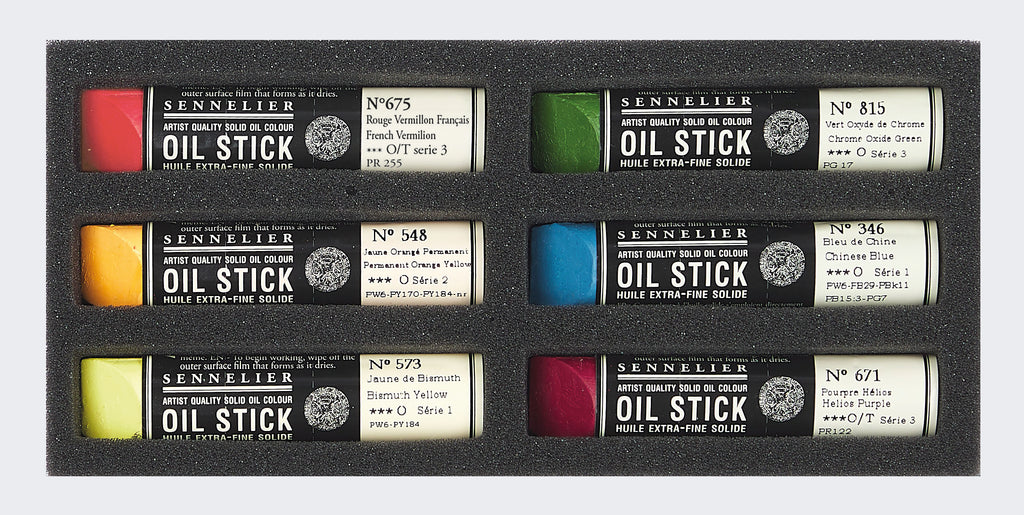Etui 6 mini Oil Sticks Pomme