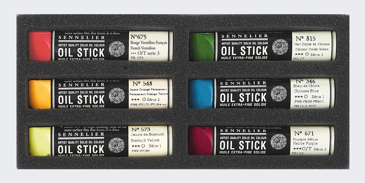 Etui 6 mini Oil Sticks Pomme