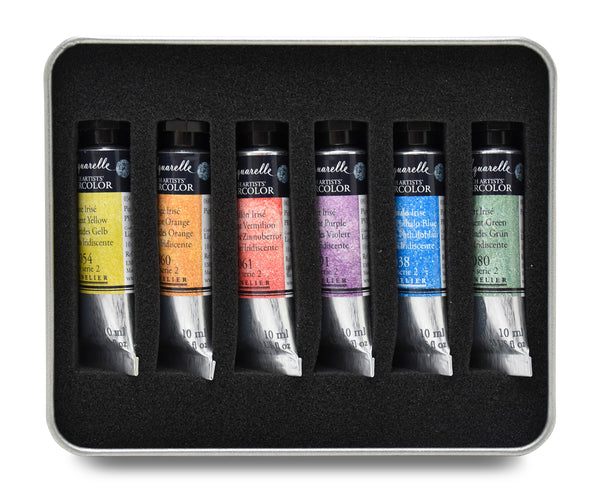 Set metal Aquarelle 6 couleur extra fine de 10ML