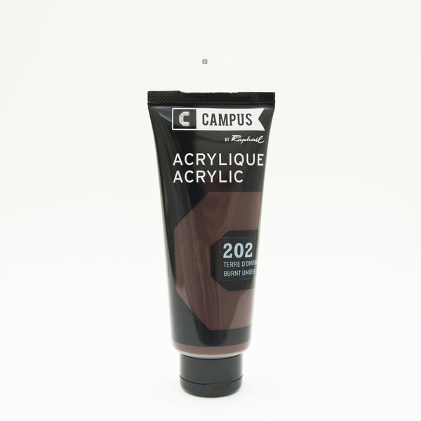 Acrylique Terre d'Ombre 100ml - CAMPUS