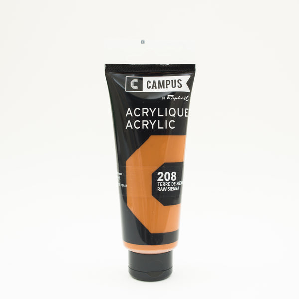 Acrylique Terre de Sienne Brulée 100ml - CAMPUS