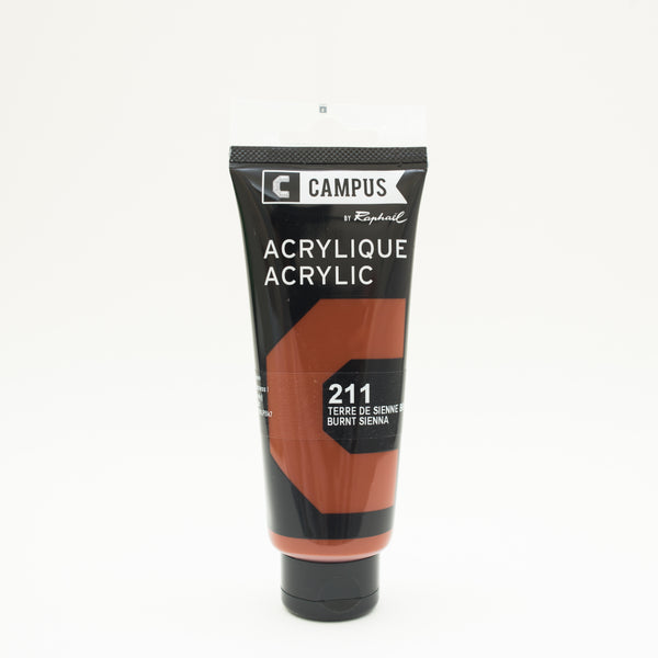 Acrylique Terre de Sienne Brulée 100ml - CAMPUS