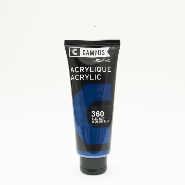 Acrylique Bleu Nuit 100ml - CAMPUS