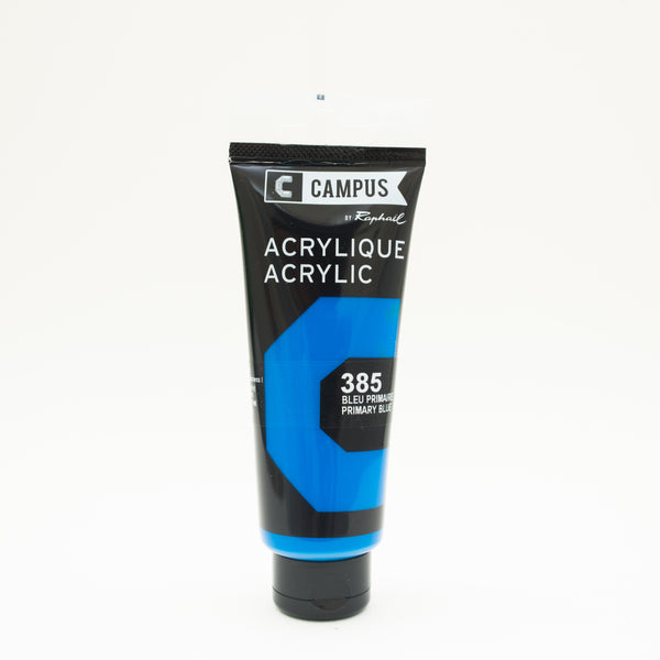 Acrylique Bleu primaire 100ml - CAMPUS