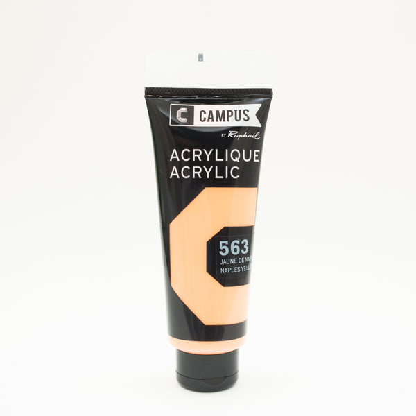 Acrylique Jaune de Naples 100ml - CAMPUS