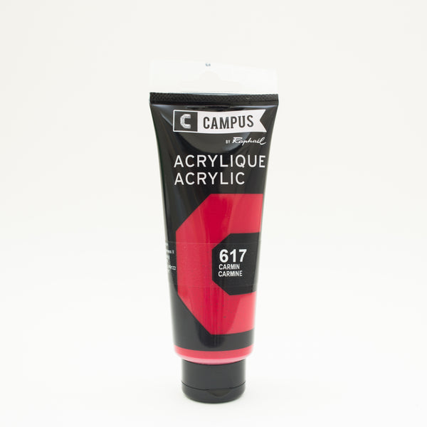 Acrylique Carmin 100ml - CAMPUS