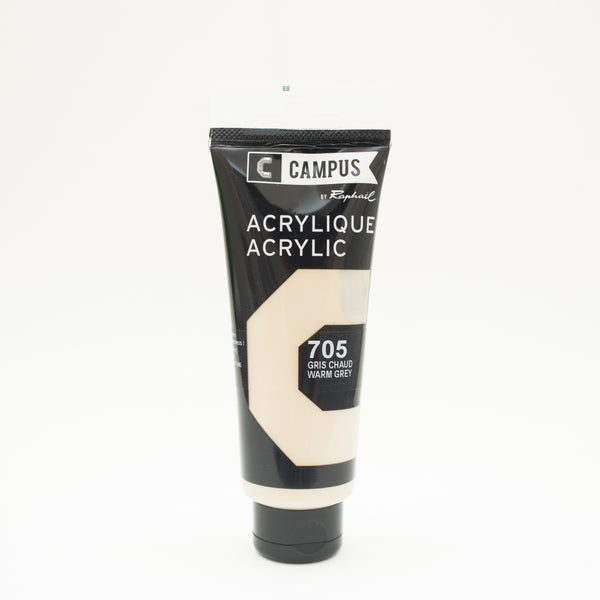 Acrylique Gris Chaud 100ml - CAMPUS