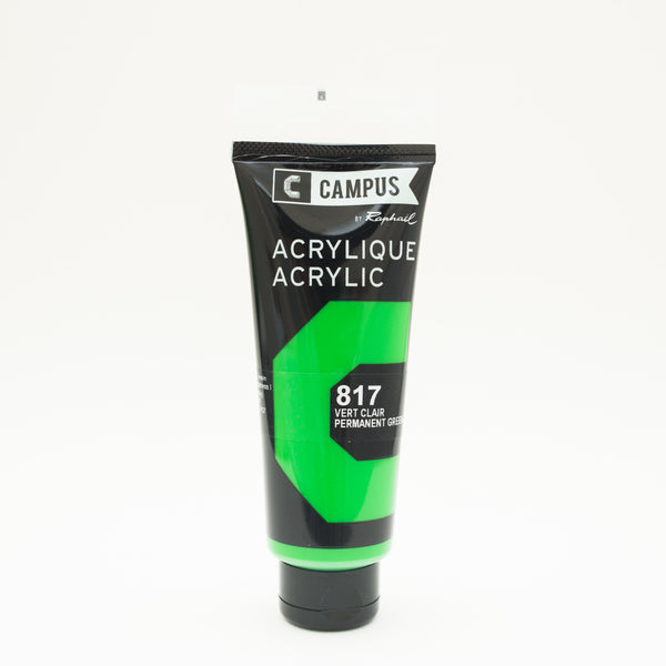 Acrylique Vert Clair 100ml - CAMPUS