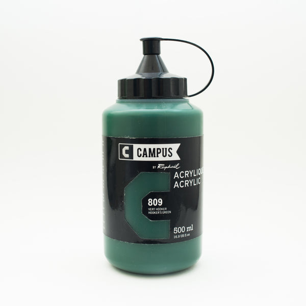 Acrylique Vert Hooker 500ml - Campus