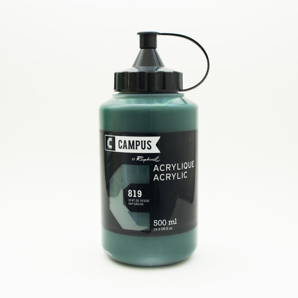 Acrylique Vert Vessie 500ml - Campus