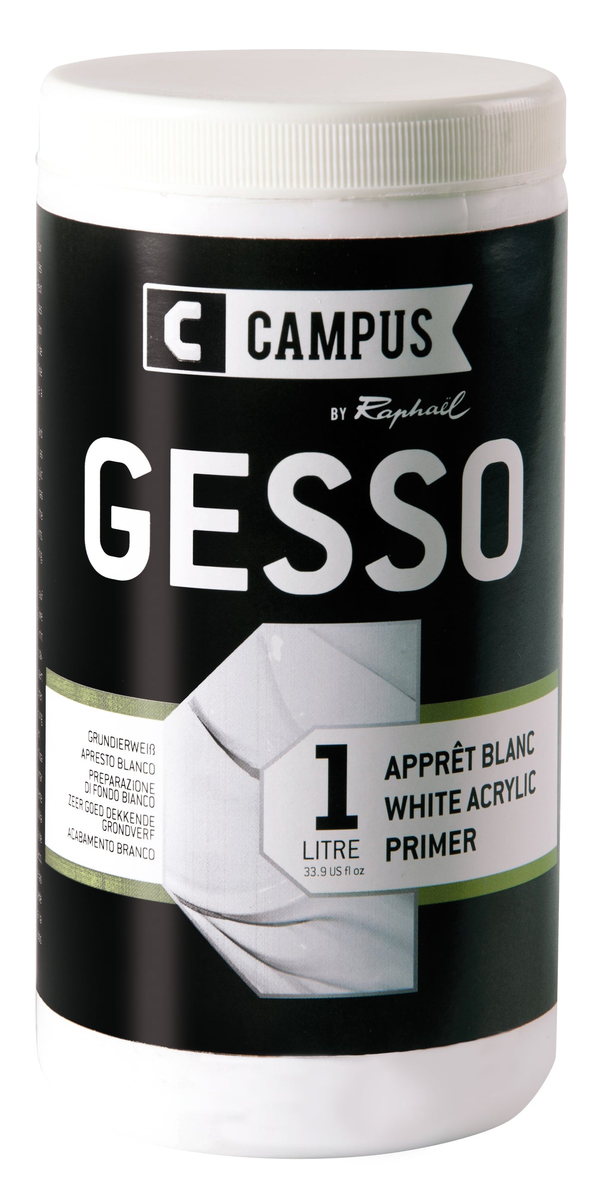 Gesso Acrylique 1 litre CAMPUS