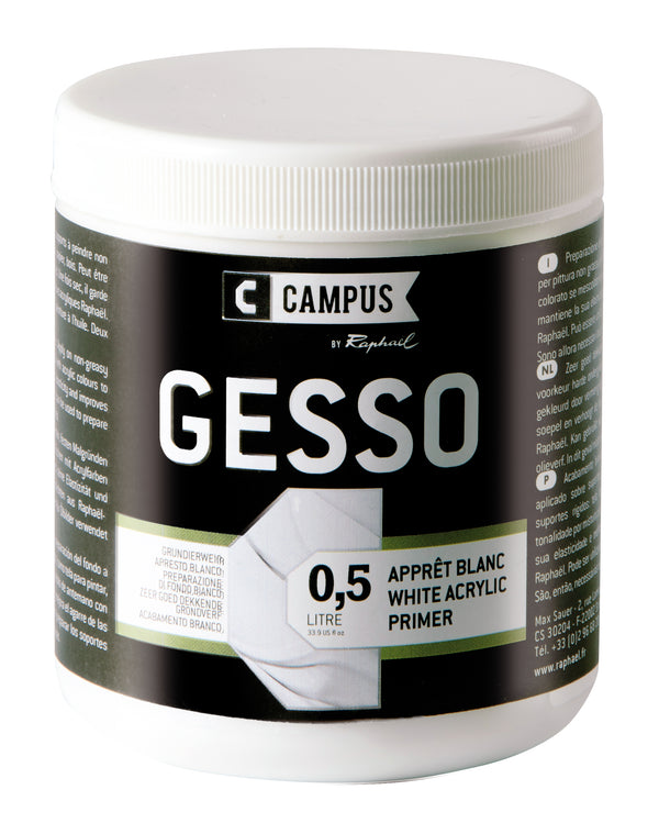 Gesso Acrylique 500ml CAMPUS