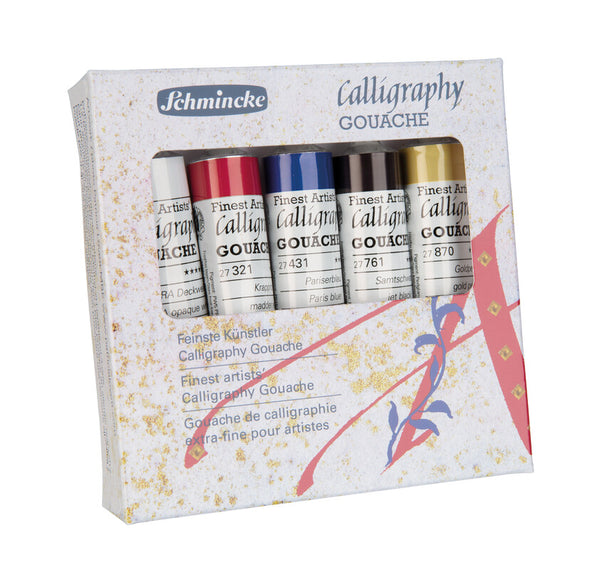 Calligraphie GOUACHE EXTRA-FINE Set 5 x 20ml