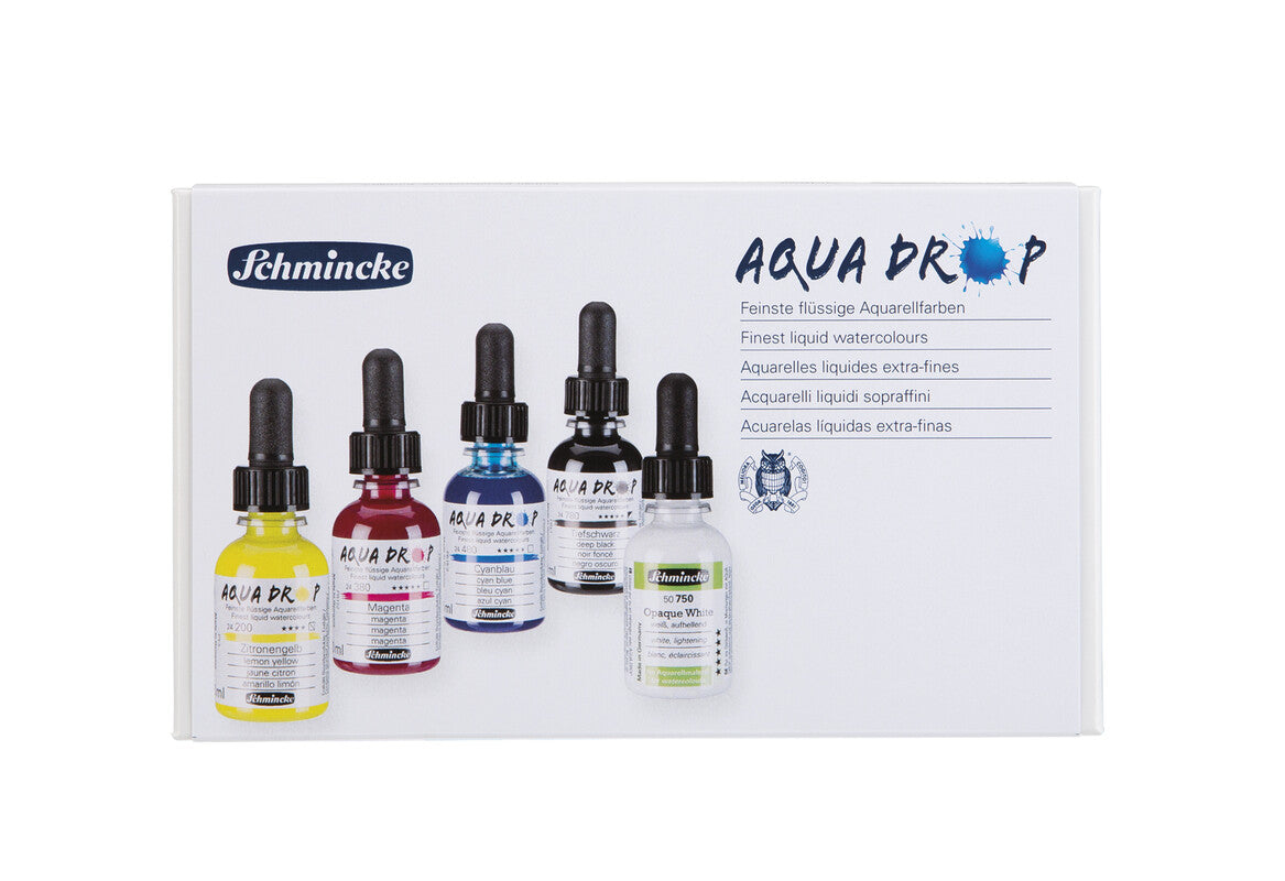 AQUADROP Set COULEURS PRIMAIRES  5 x 30ml