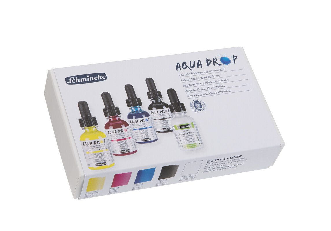 AQUADROP Set COULEURS PRIMAIRES  5 x 30ml