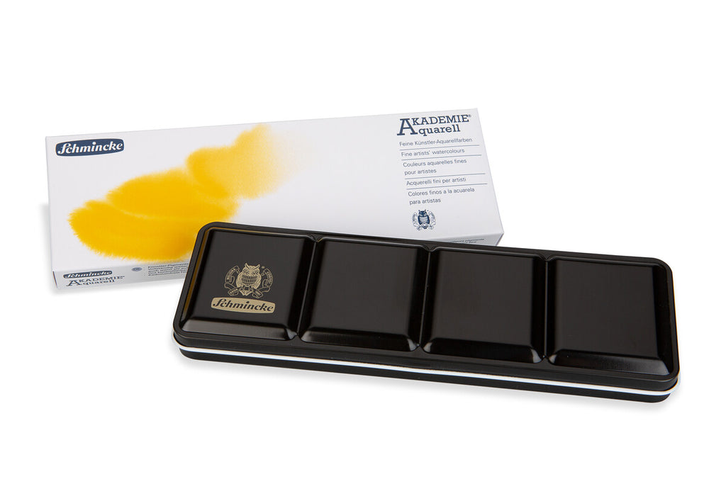 Akademie Aquarelle Fine Set 24 demi godets