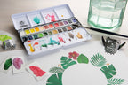 Akademie Aquarelle Fine Set 24 demi godets