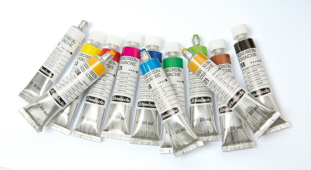 DESIGNERS GOUACHE EXTRA-FINE Set 12 x 20ml