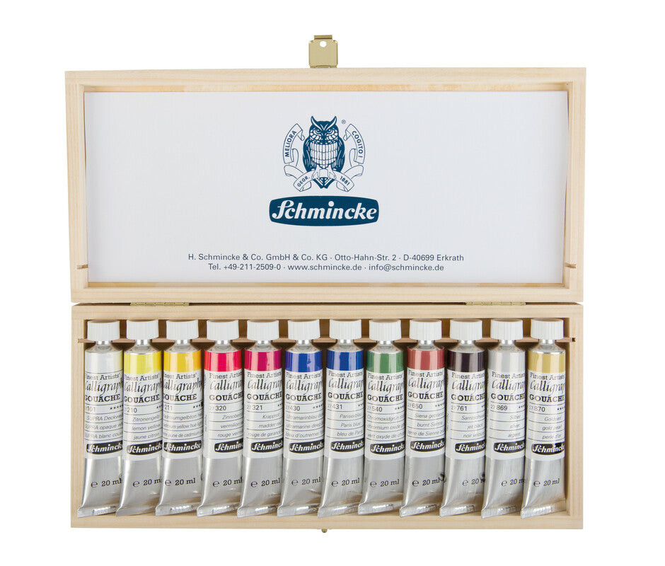 Calligraphy Gouache EXTRA-FINE 12 x 20ml