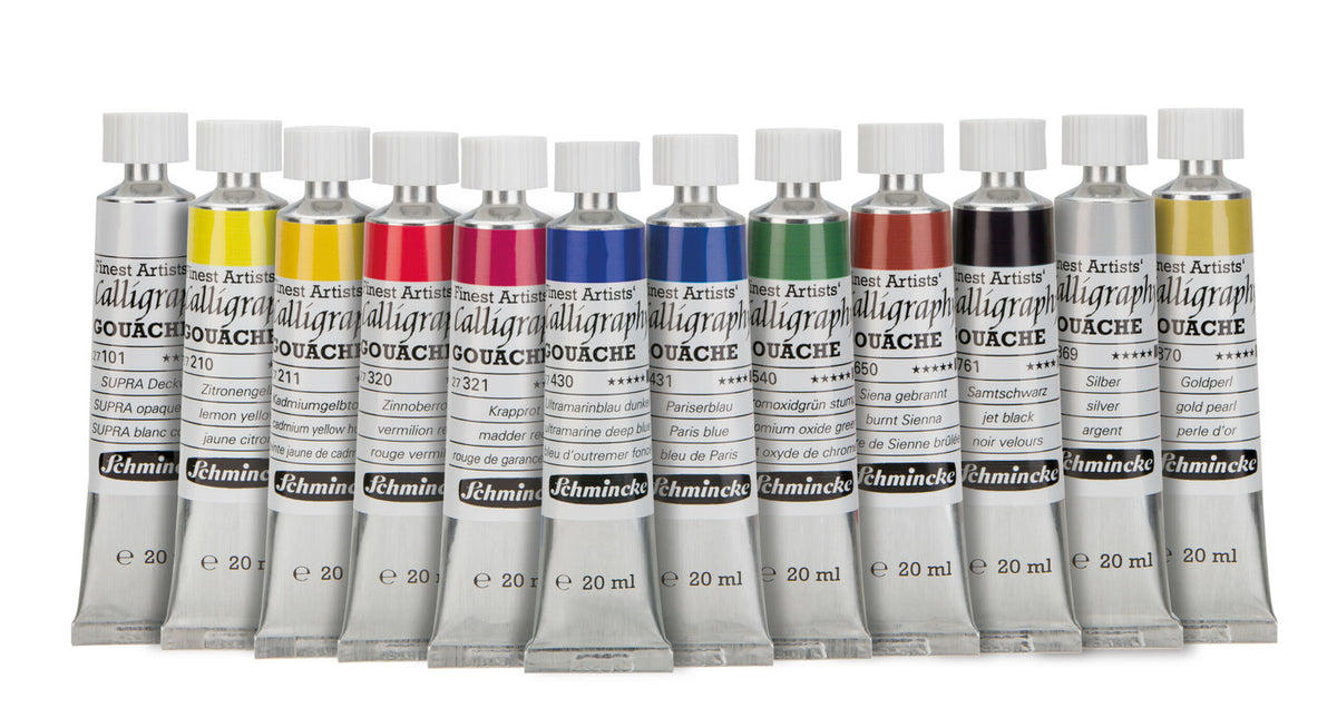 Calligraphy Gouache EXTRA-FINE 12 x 20ml