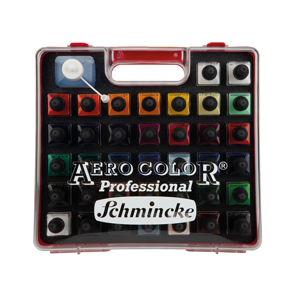 Coffret géant AEROCOLOR 37 Couleurs + Aeroclean