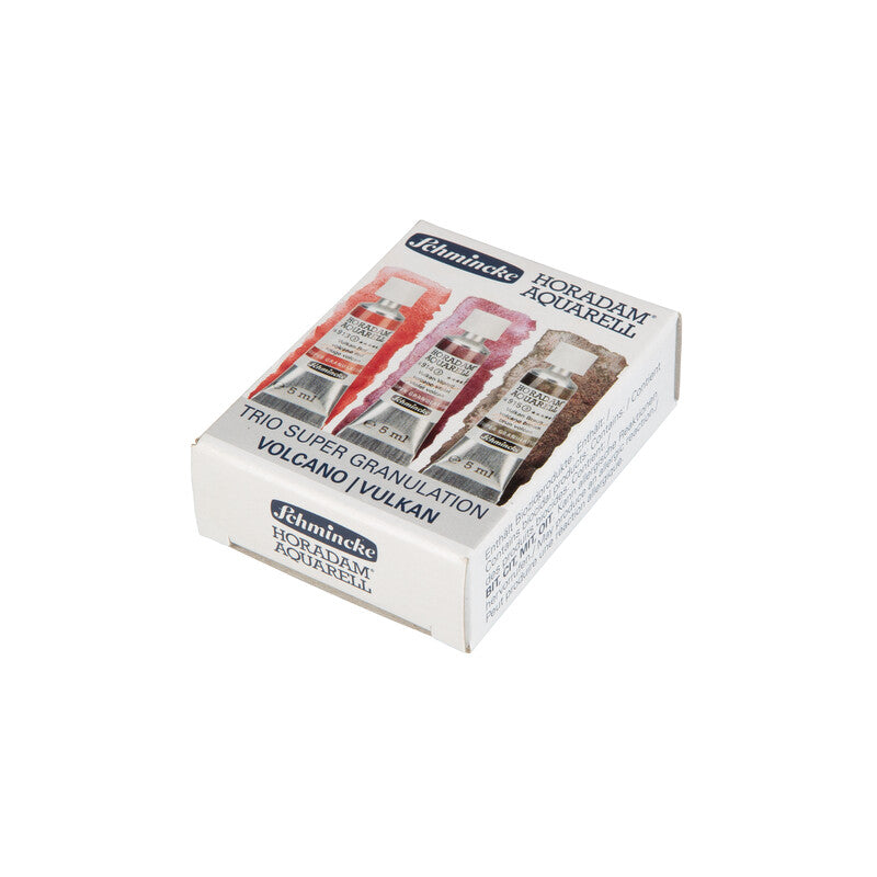 Trio Volcan Super Granulation Aquarelle HORADAM Extra-fine Set 3 x 5ml