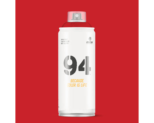 Bombe de peinture MTN 94 - Vivid Red (400ml)
